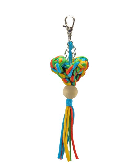 Heartbeat With Silver Keychain