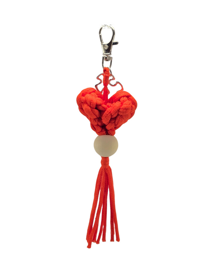 Heartbeat With Silver Keychain