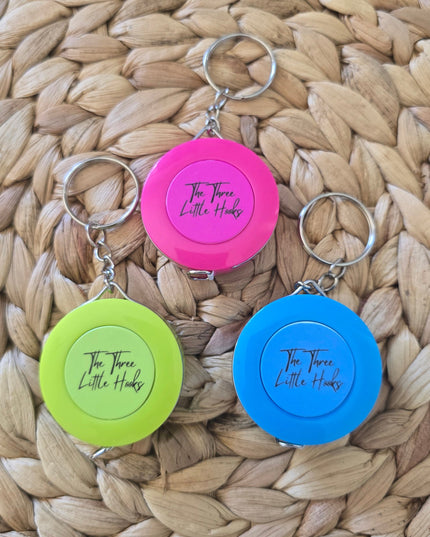 Retractable Measuring Tape Keychains