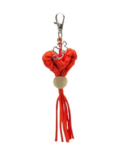 Heartbeat With Silver Keychain