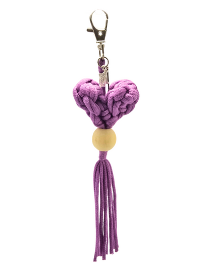 Purple Up Keychain
