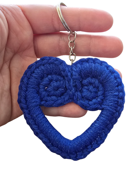Hmong Heart Keychain