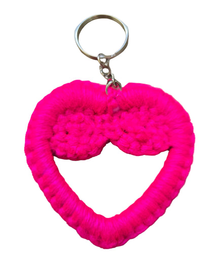 Hmong Heart Keychain
