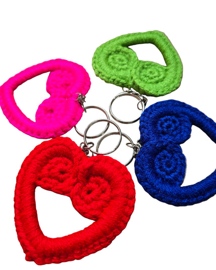Hmong Heart Keychain
