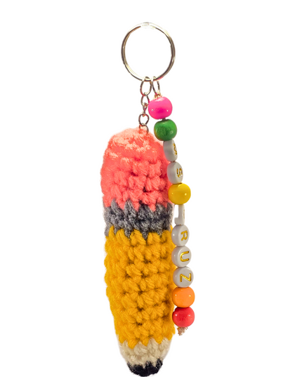 Pencil Keychain with Personalized Name
