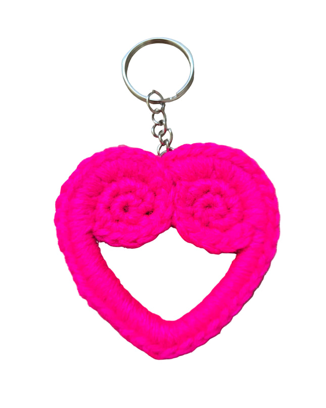 Hmong Heart Keychain
