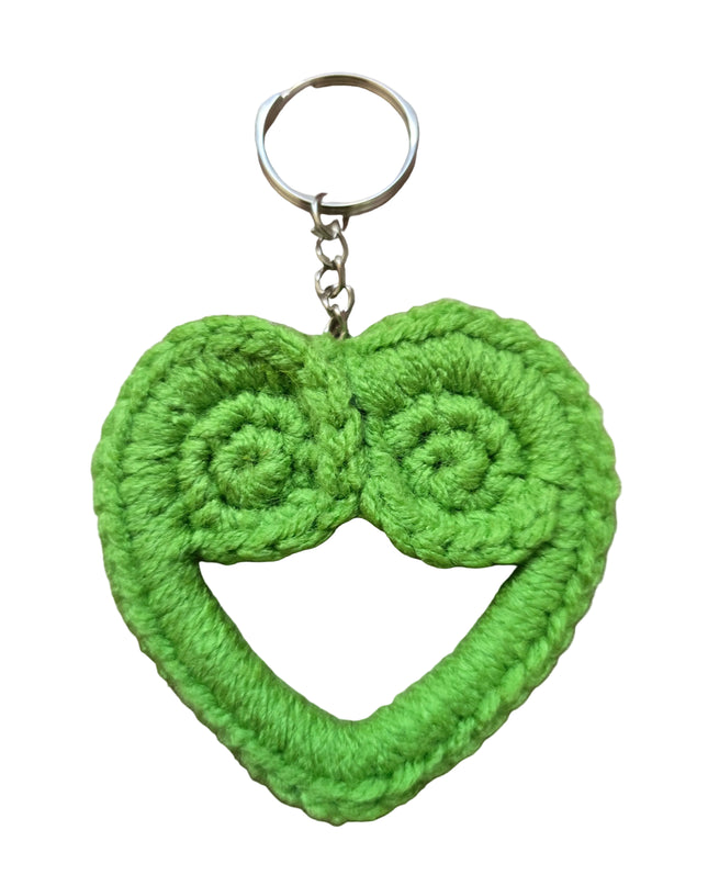 Hmong Heart Keychain